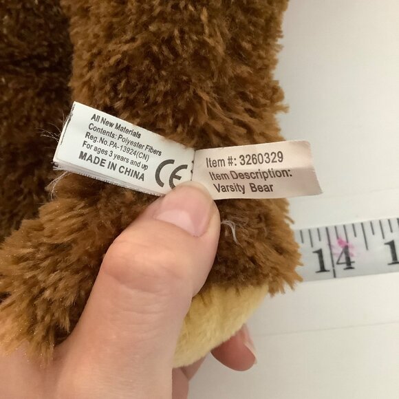 The Ohio State University Collegiate Licensed Teddy Bear Plush Stuffed Animal OS - Picture 7 of 7